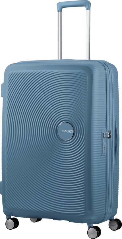 American Tourister Reiskoffer - Soundbox Spinner 77/28 Tsa uitbreidbaar (Large) Stone Blue