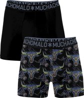 Muchachomalo - 2-pack onderbroeken heren - Bull- Zachte bamboestof - Elastieke waistband