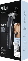 Braun BodyGroomer 5 BG5340, Manscaping Tool Voor Mannen, Met Kam Voor Gevoelige Zones met grote korting
