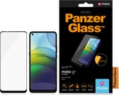 PanzerGlass Case Friendly Gehard Glas Screenprotector Geschikt voor Motorola Moto G9 Power - Zwart