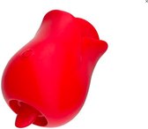 Roos luchtdruk vibrator - Luxe vibrator - Bef- Zuig - Clitoris -- 6 zuig vibratie standen