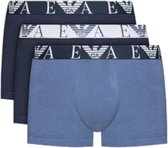 Emporio Armani 3-pack boxershorts bluette/nero/bluette