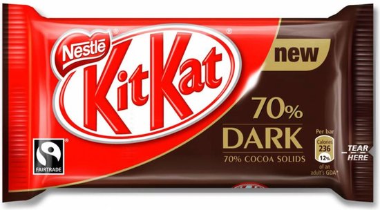 KitKat dark 70%  6x41g