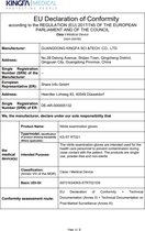 100 Medische nitril onderzoekshandschoenen | Kingfa KS-ST RT021