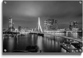 Walljar - Rotterdam Skyline II - Muurdecoratie - Plexiglas schilderij
