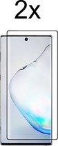 Samsung Note 10 Plus Screenprotector - Samsung Galaxy Note 10 Plus screen protector - Full cover - 2 stuks