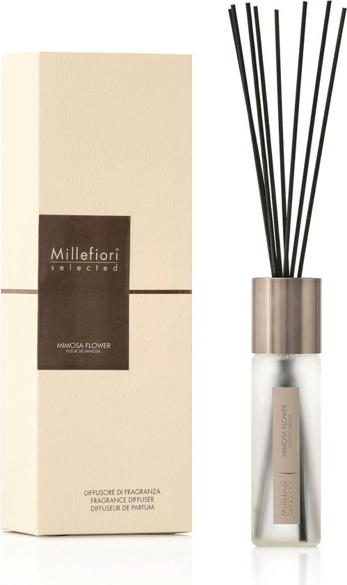 Millefiori Milano Selected Geurstokjes 100 ml - Mimosa Flower