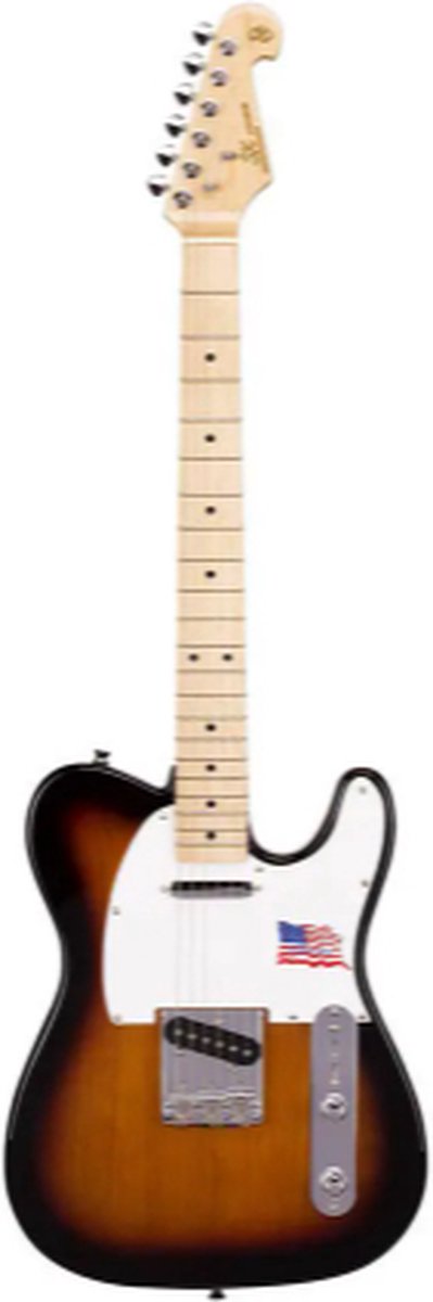 Elektrische gitaar SX STL/ALD/3TS ALD Series Sunburst