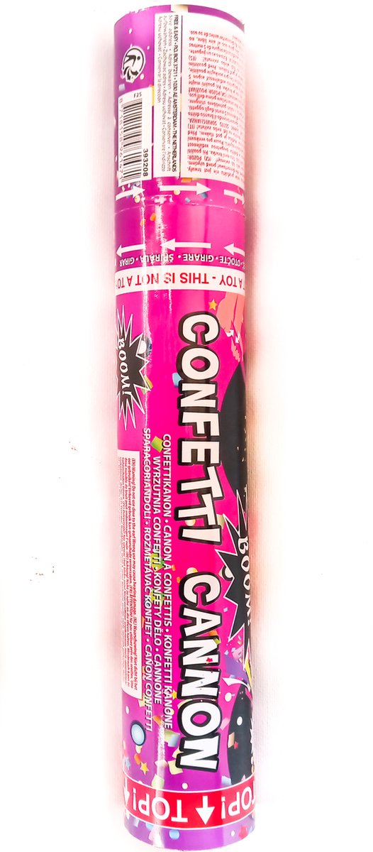 Confetti Shooter Multi - 30 centimeter |