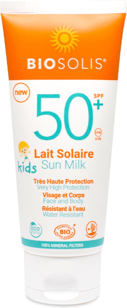 Crème kids, factor 50+ - Zonnebrand crème
