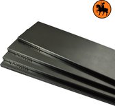 Set van 4 Koolstof schoepen WN 124-034 | 90133000004 voor Becker KDT 3.60-D