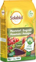 Solabiol Meststof voor Moestuin - 5 kg - Meststoffen - Mest met Osiryl - Tot 50% meer Oogst
