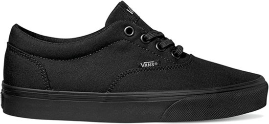 Vans Doheny Canvas Dames Sneakers - Black/Black - Maat 38.5
