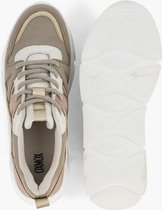 oxmox Taupe chunky sneaker - Maat 40