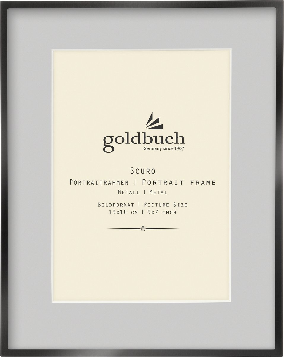 Goldbuch Fotolijst Scuro - Zwart - 13x18 cm