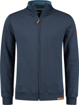 Travelin' Outdoor Vest Smedby - Heren Sweatvest - Navy blauw - Maat L