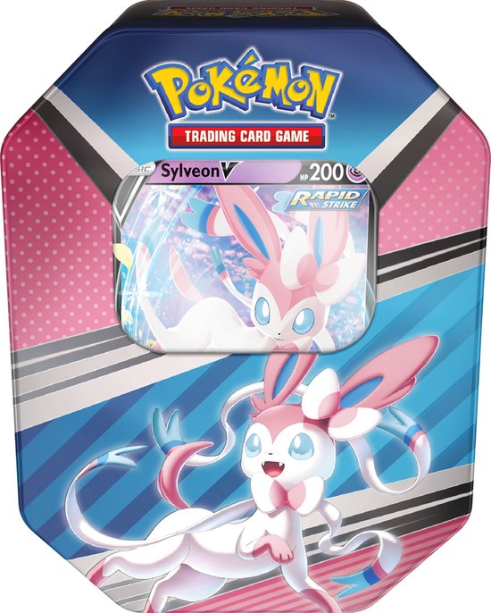 Afbeelding van het spel Pokémon Spring Tin 2022 - Sylveon V - Pokémon Kaarten