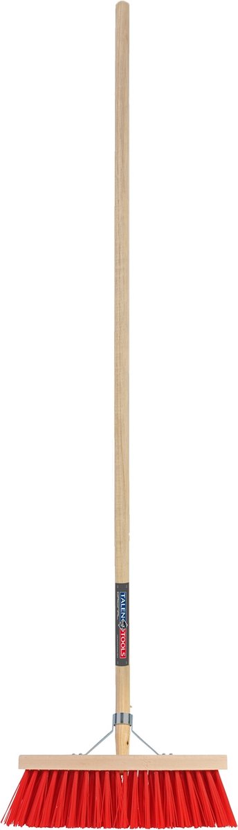 Talen Tools - Bezem - 35 cm - Kunststof haren - Steel 140 cm van Talen Tools — afbeelding 4