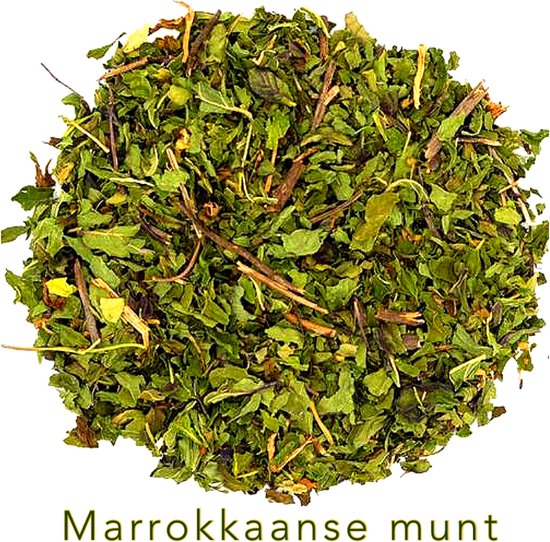 Losse thee - Kruidenthee - Marrokkaanse munt - Nana - Muntthee - Mint ...