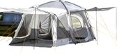 Skandika Pitea XL CROSS Tent – Koepeltenten - Autotent – Campingtent voor SUV, Caddy, Auto, CUV - Voor max. 4 personen – vrijstaand – met/zonder slaapcabine – Max. stahoogte 230 cm