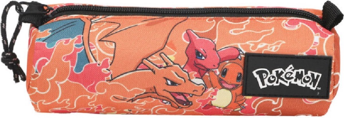 Trousse Pokémon Eeve CYP BRANDS - Design Avec Poignée Pokéball, Doublée, Pour école, Bureau