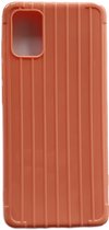 Samsung Galaxy S20 Back Cover Hoesje met Patroon - TPU - Backcover - Samsung Galaxy S20 - Zalmroze