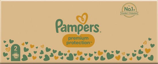 Pampers Premium Protection Luiers - Maat 2 - 240 Stuks