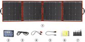 Dokio Zonnepaneel Set  - Meenemen - Met alle Accessoires  - Camping - Zonne-energie - Buiten  - 150W