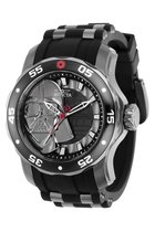 Invicta Star Wars - Darth Vader 37208 Heren Horloge - Waterdicht - Analoog - Quartz Uurwerk - Roestvrij Staal met grijze Wijzerplaat - 48mm