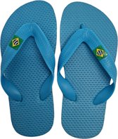 Klassieke Brasil slippers Kids – Teenslippers voor kinderen - Licht blauw – Maat 29