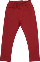 Dark Red Leggings Leggings | Maillots Bio-Kinderkleding