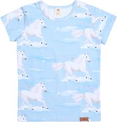 White Horses T-Shirt Shirts & Tops Bio-Kinderkleding