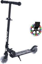 Suotu Kinderstep - LED Wielen - Aluminium - Autoped - Scooter - Zwart