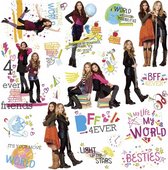 muurstickers Girl Meets World vinyl 24 stuks