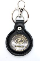 Sleutelhanger Lexus | Kunstleer, Metaal | Karabijnsluiting | Keychain Lexus Imitation Leather
