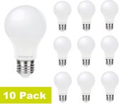 10 pack - Integral LED - E27 LED lamp - 4,8 watt - 470 lumen - 2700K - Dag/nacht sensor - niet dimbaar