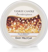 Yankee Candle - All Is Bright Scenterpiece Easy MeltCup ( všechno jen září ) - Vonný vosk do aromalampy  (U)