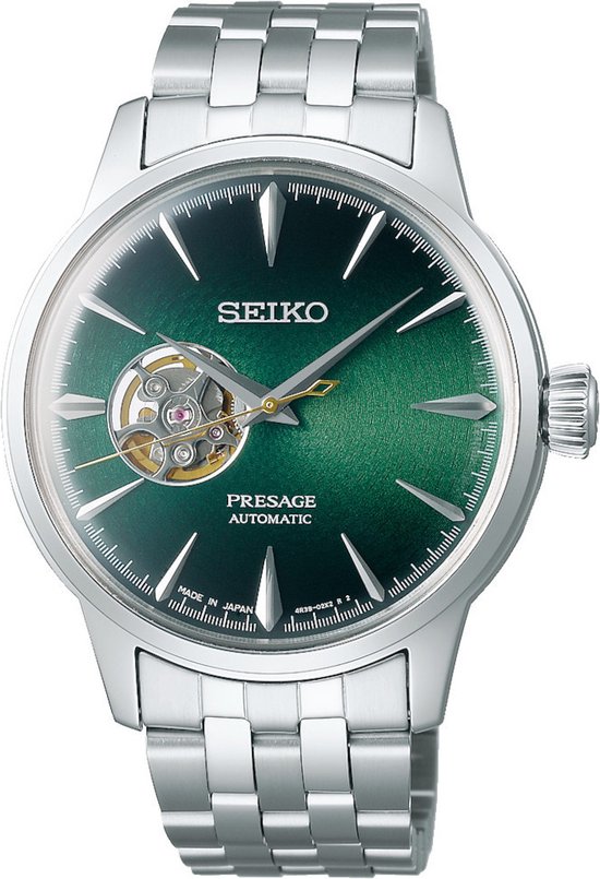 Seiko herenhorloge met saffierglas en tot 100m waterdicht