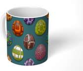 Mok - Koffiemok - Design - Ei - Retro - Mokken - 350 ML - Beker - Koffiemokken - Theemok