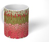 Mok - Koffiemok - Jungle - Design - Plant - Abstract - Mokken - 350 ML - Beker - Koffiemokken - Theemok