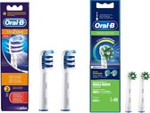 ORAL-B - Opzetborstels - TRIZONE + CROSS ACTION - Elektrische tandenborstel borsteltjes - Voor een stralend gebit - COMBIDEAL