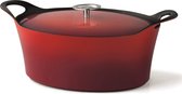 Cuisinox Volcan Gietijzeren Braadpan 29 cm Rood