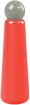 thermosfles Skittle 750 ml RVS 8,5 x 29 cm oranje/grijs