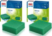 Juwel - Nitrax L - Filterspons - Groen - 2 stuks