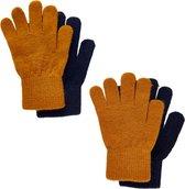 CeLaVi - Handschoenen voor kinderen - 2-pack - Magic - Pumpkin Spice - maat Onesize (1-2yrs)