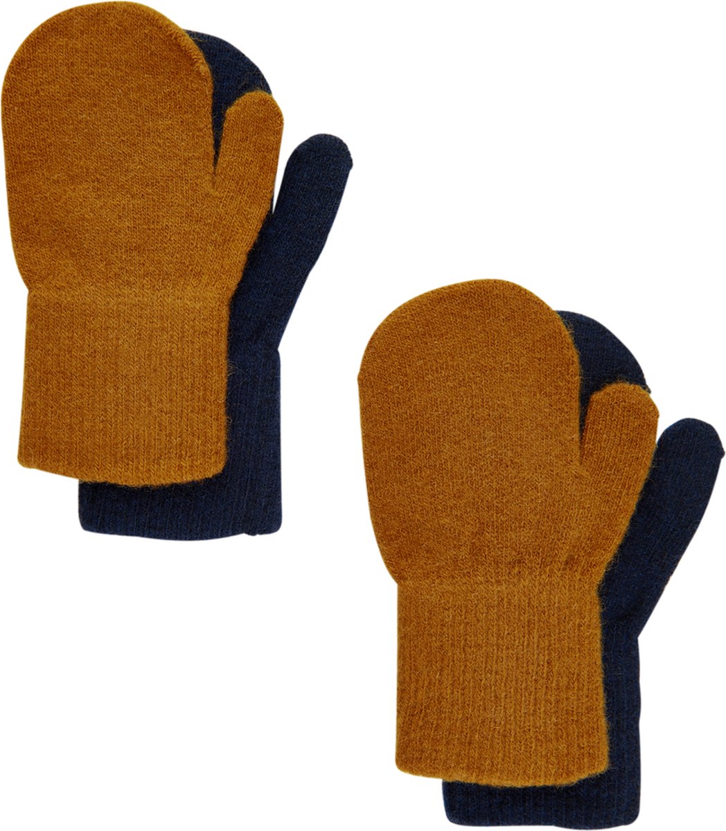 CeLaVi - Wanten voor kinderen - 2-pack - Magic - Pumpkin Spice - maat Onesize (3-6yrs)