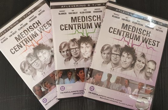 Medisch Centrum West, Seizoen 5 op 3 DVD's individueel verpakt