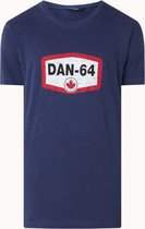 Dsquared2 T-shirt met print - Blauw - Maat L