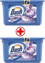 Dash all in 1 Pods  Wasmiddel Pods - Lavendel 2  x - 15 stuks
