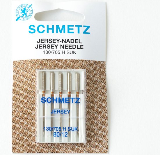 Schmetz Jersey machinenaalden, dikte Nr.80 (krt)*, voor tricot, 5 stuks |  bol.com